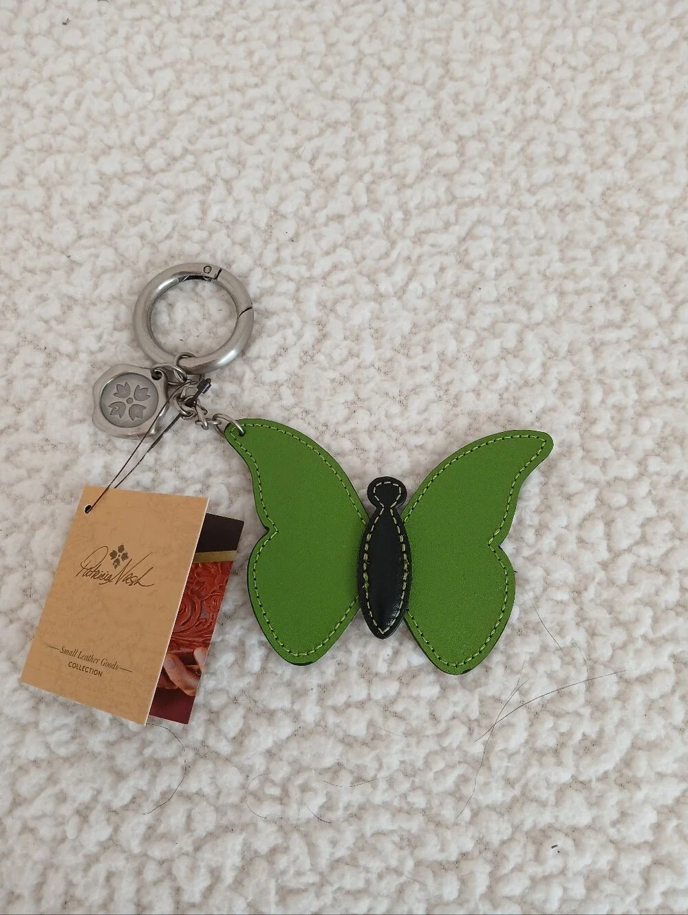 Patricia Nash Butterfly Hang Purse Charm NWT